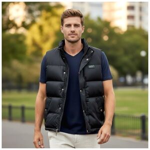 L.L. Bean Men's Mountain Classic Down Vest. Black. Large. NWOT